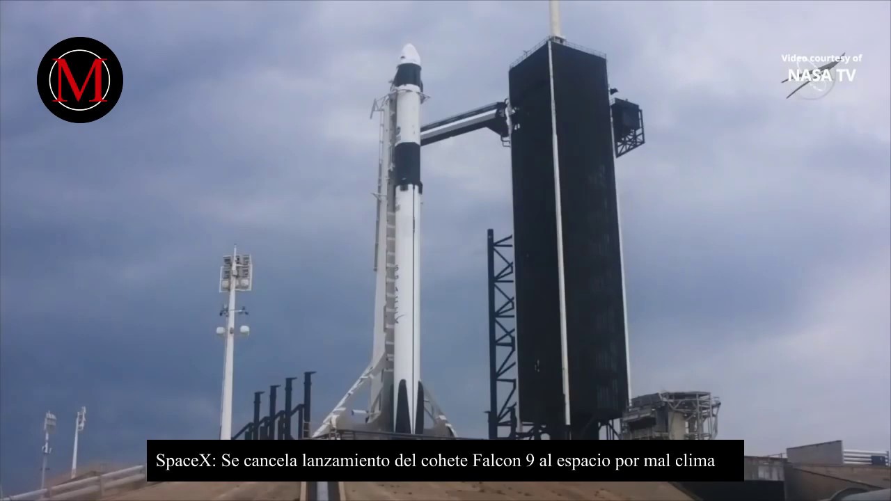 SpaceX: Se cancela lanzamiento del cohete Falcon 9 - YouTube