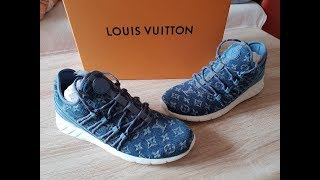 vuitton blue denim monogram fastlane