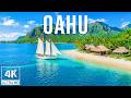Oahu 4K | Waikiki Beach, Diamond Head &amp; North Shore Waves, Hawaiian Island Views