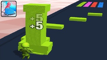 Stack Colors ! All Levels Gameplay android, ios Levels 56-59