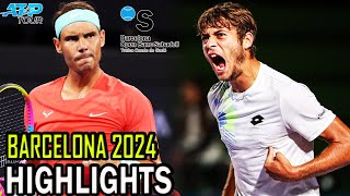 Rafael Nadal vs Flavio Cobolli Round 1 Highlights | Barcelona 2024