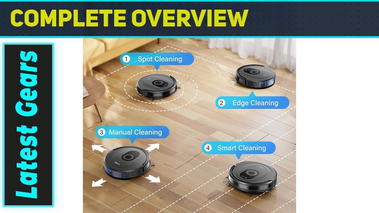 Tikom Robot Vacuum and Mop Combo – Best 5000Pa Smart Cleaning Solution