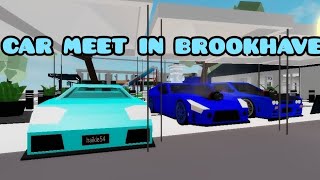 Hosting A CAR MEET In Brookhaven RP