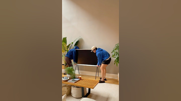 Upgrading my living room with a TV that actually looks good #homedecor #interiordesign #tv
