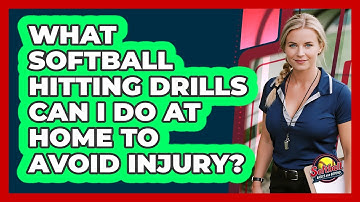 What Softball Hitting Drills Can I Do At Home To Avoid Injury? - Softball Basics and Beyond