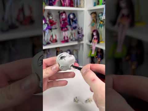 Rerooting a frankie monster high doll part 1 #Shorts