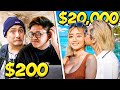 200 vs 20000 bali holiday