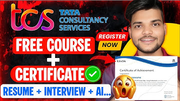 Free TCS Course with Certificate 2025 | TCS ioN Career Edge : Free Certificate Course by TATA 2025