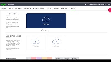 Sage Business Cloud Accounting (UK and Ireland) - Invoice settings