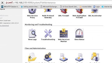 DataPower SOMA   XML Management Part1