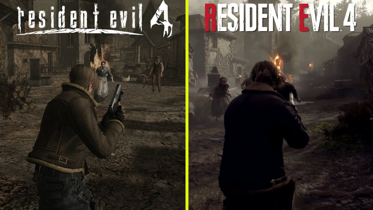 Resident Evil 4: Nintendo Switch Vs PS5 - Side By Side Gameplay Comparison  