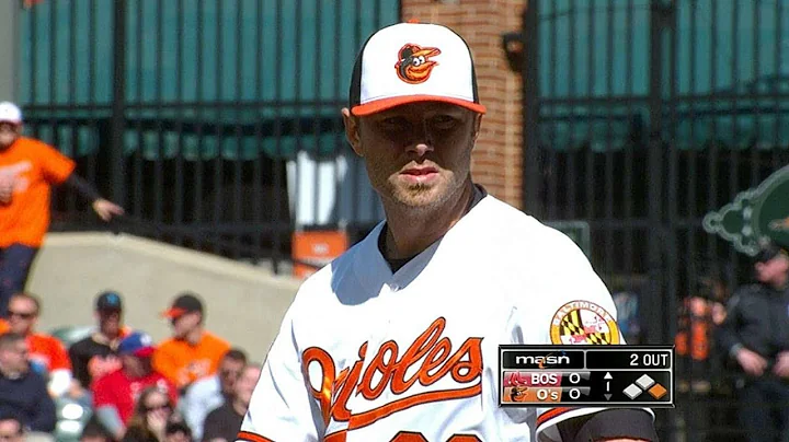 BOS@BAL: Tillman pitches five innings of one-run b...