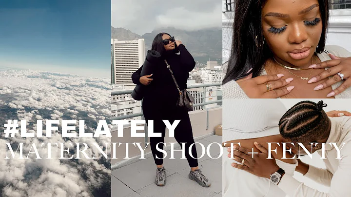 VLOG | Maternity Shoot BTS & Fenty Launch | Cynthia Gwebu