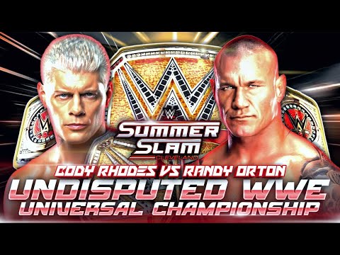 Wwe 2K24 Live Stream Cody Rhodes Vs Randy Orton Wwe Undisputed Championship | Wwe2K224 Live