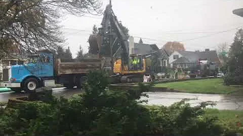 Sewer renovation on 57th