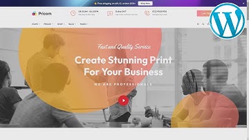 Pricom Printing Company ★ WordPress Themes & Templates ★