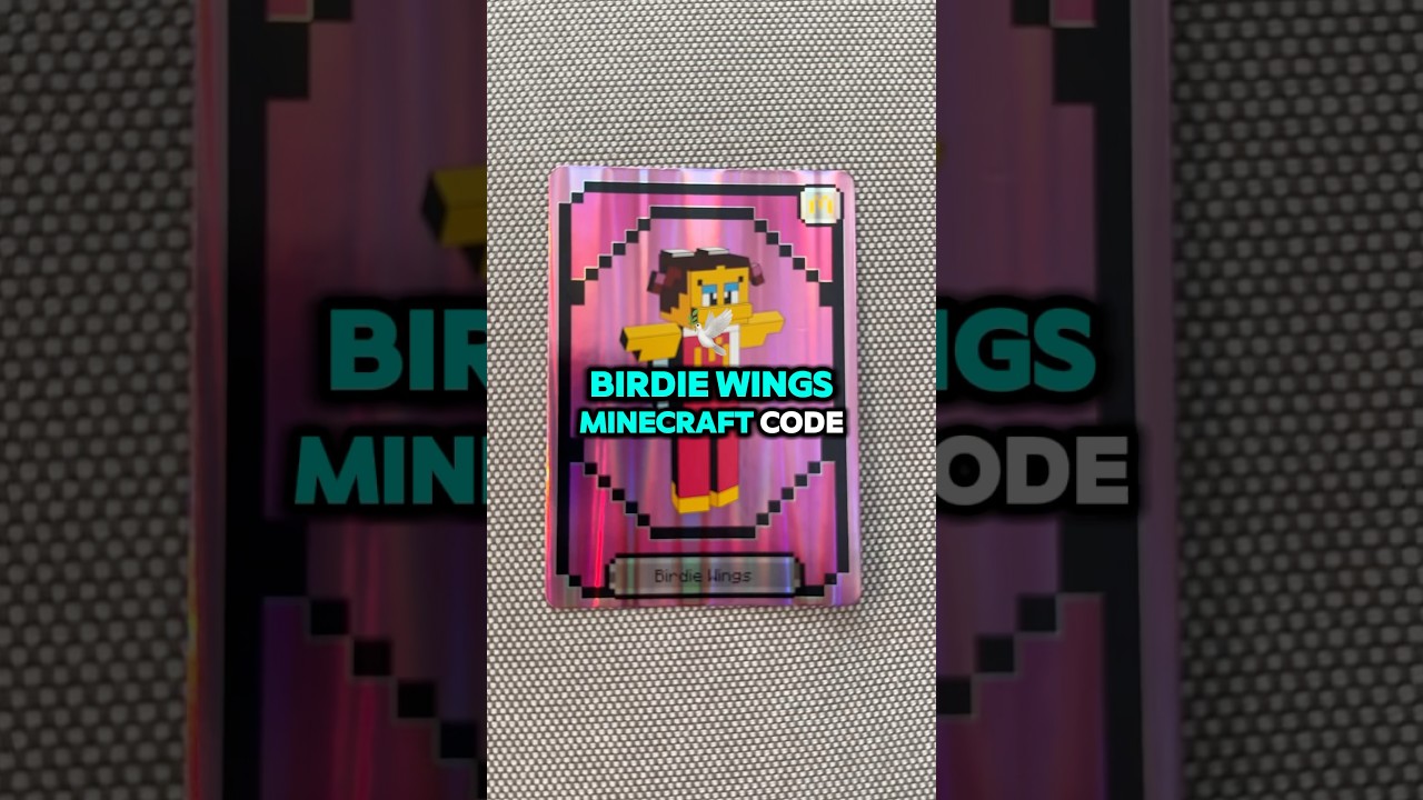 Minecraft Movie McDonald’s Birdie Wings code