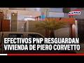 🔴🔵 Piero Corvetto permanece en su vivienda resguardado por efectivos policiales
