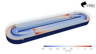 Hydraulic analysis of an oxidation dicth using CFD