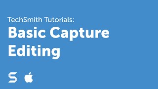 Snagit 4: Basic Capture Editing