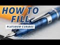 How to Fill A Platinum Curidas Fountain Pen