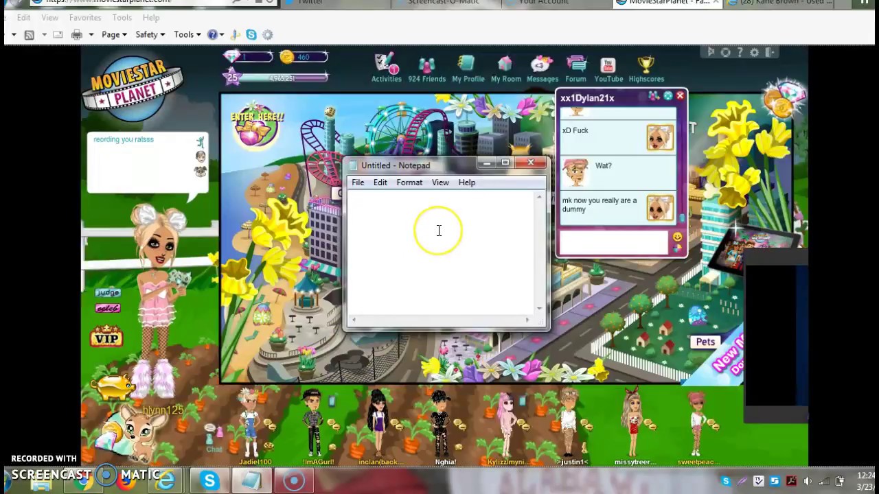How To Swear On Msp!