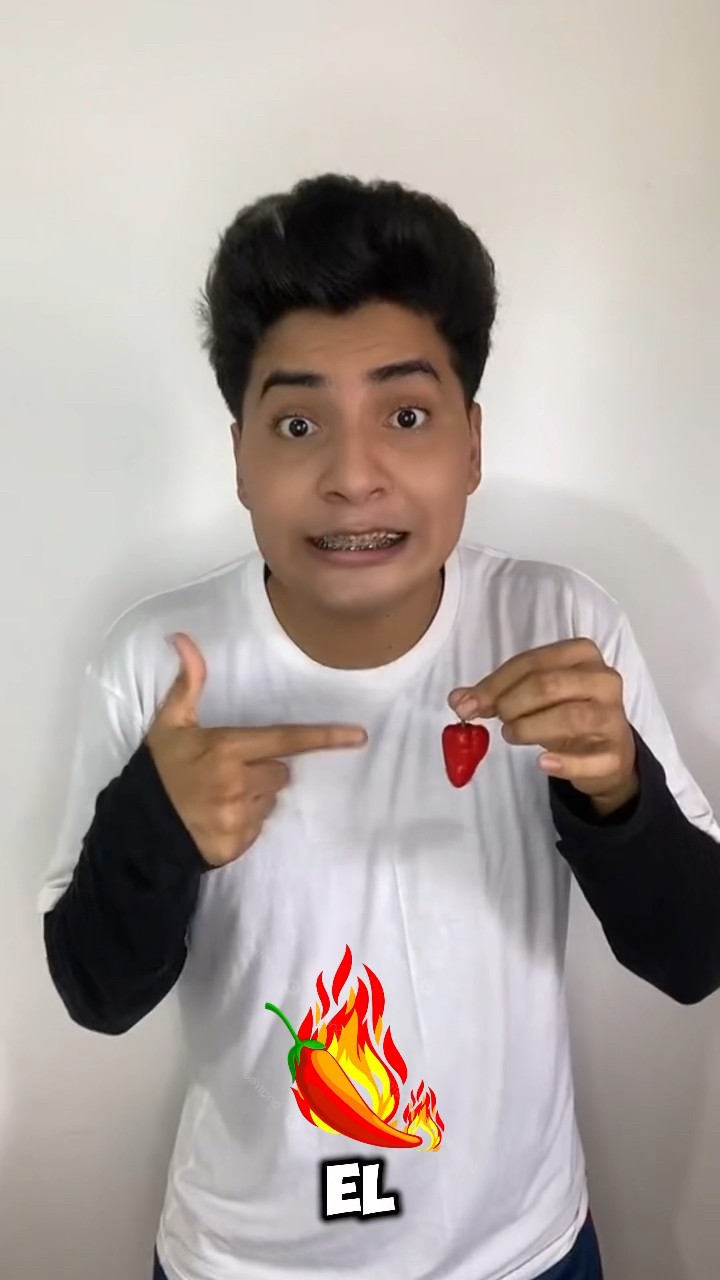 ME COMÍ EL CHILE MAS PICANTE ?️?
