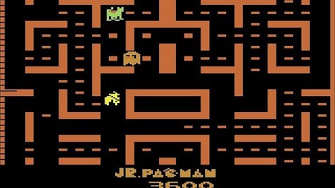 Atari 2600 Game Play, Jr. Pac-Man