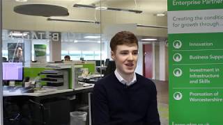 National Apprenticeship Week 2019 - #AskAnApprentice Alex, Worcestershire LEP