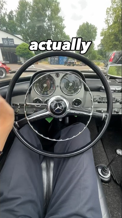 Effective or not? 🤔 #carshorts #mercedes #classiccar #190sl #mercedesclassic