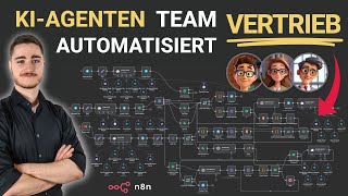 Mein KI-Agenten Sales-Team automatisiert ALLES im Vertrieb für mich! (Gratis n8n Template) Mein KI-Agenten Sales-Team automatisiert ALLES im Vertrieb für mich! (Gratis n8n Template)