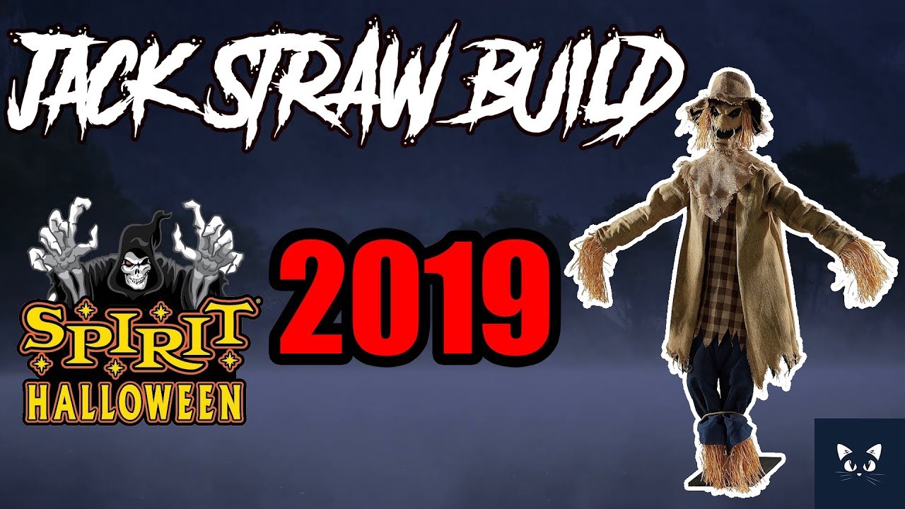 Jack Straw Spirit Halloween 2019 Unboxing and Build! YouTube