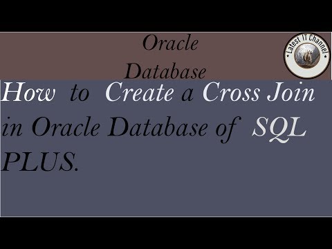 how to join two tables using Cross join .