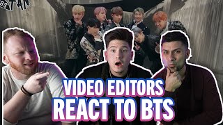 VIDEO EDITORS REACT TO BTS - BLOOD SWEAT &amp; TEARS (BEHIND THE SCENES SHOOTING SKETCH)