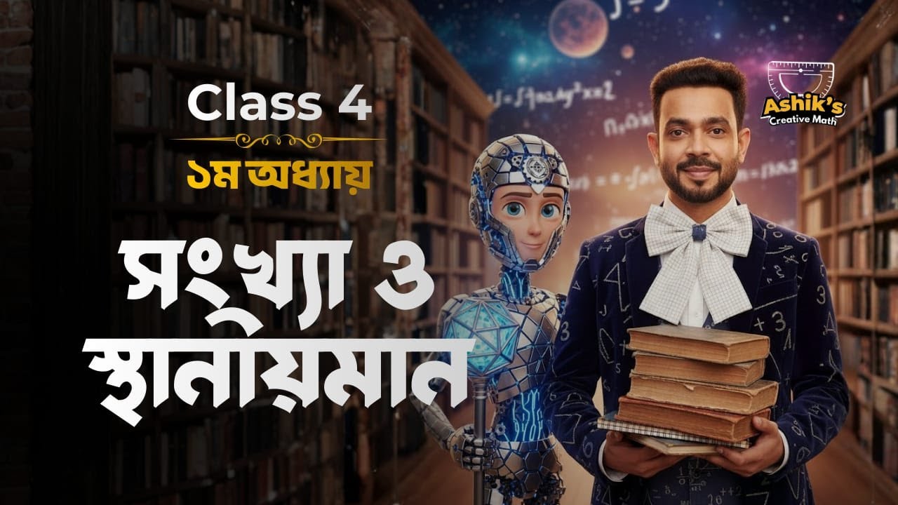 🤖 Math | Class 4 | সংখ্যা ও স্থানীয়মান | অধ্যায় ০১। Part 1 - YouTube