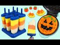 How to Make Candy Corn Pudding Popsicles &amp; Jack O Lantern Waffles | Fun &amp; Easy DIY Halloween Treats!