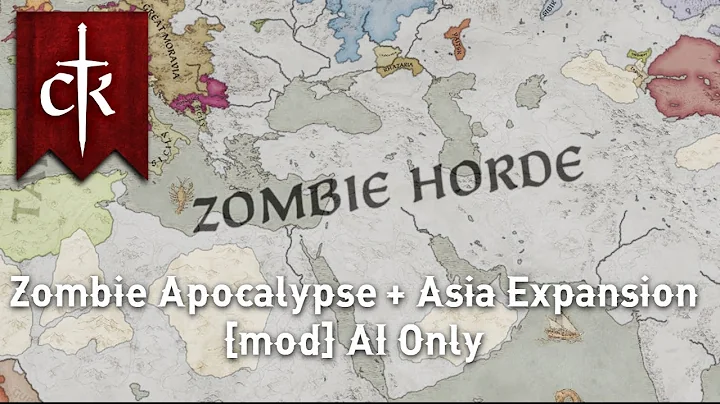 Zombie Apocalypse Mod + Asia Expansion [mod] | Crusader Kings 3 AI Only Timelapse