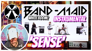 BAND-MAID │'Sense' - INSTRUMENTAL' │ White Room! Reaction