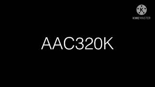 (비교영상) AAC 320k vs MP3 320k