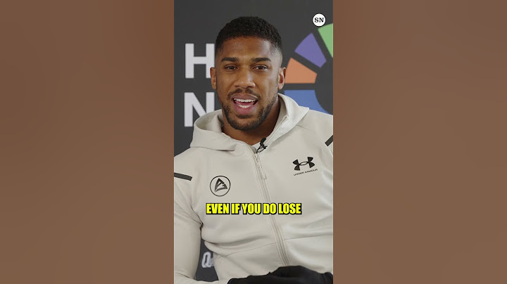 Anthony Joshua on Hrgovic vs Dubois: 'Hrgovic didn't have the right opponents ahead of the fight'