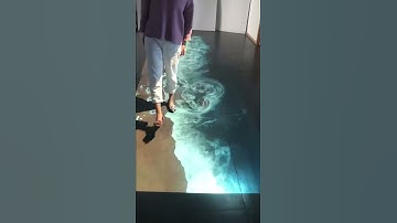 hologram interactive floor projection for advertising, entertainment and exhibition