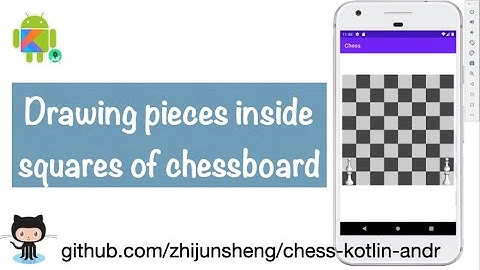 Android Chess 012: Drawing pieces inside squares of chessboard