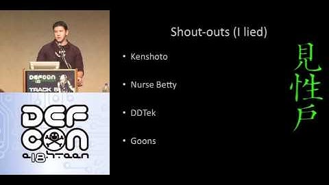 DEFCON 18: Securing MMOs: A Security Professional