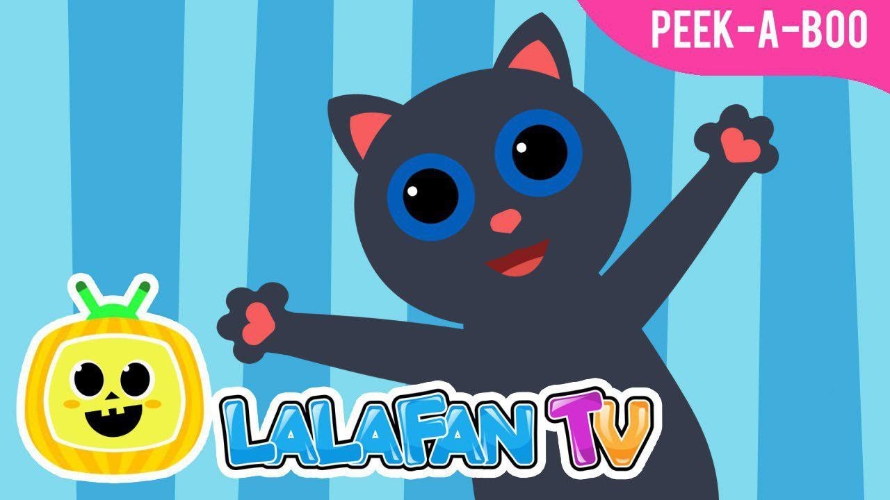 Peek A Boo | Kids Songs by Lalafan TV | Let's play with Cat!