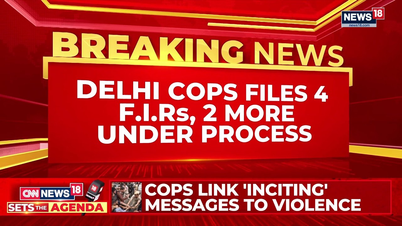 Delhi Police FIRs Against Parliament Protesters