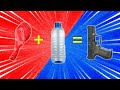How to Make a Toy Gun with a Balloon and a Plastic Bottle