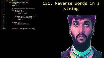 151. Reverse words in a string | Leetcode