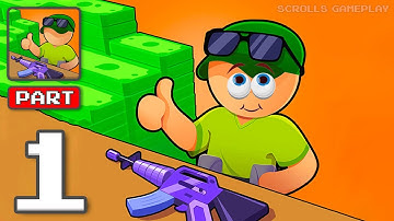 Gun Land Arcade - Gameplay Walkthrough Part 1 - Create the Best Gunland Arcade Ever (iOS, Android)