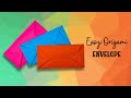 How to Make The Simplest Paper Envelope Without Scissors and Glue | Easy And Fast #envelope  Making