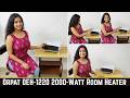 Orpat OEH-1220 2000-Watt Fan Heater  Cool Touch Body, fast heating Tip Over Protection usage review.